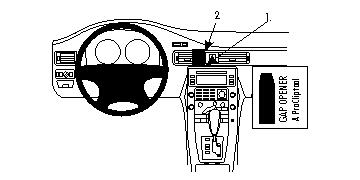 Brodit 854115 support voiture Volvo S80