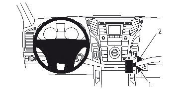 Brodit 854686 Autohalterung Hyundai i40