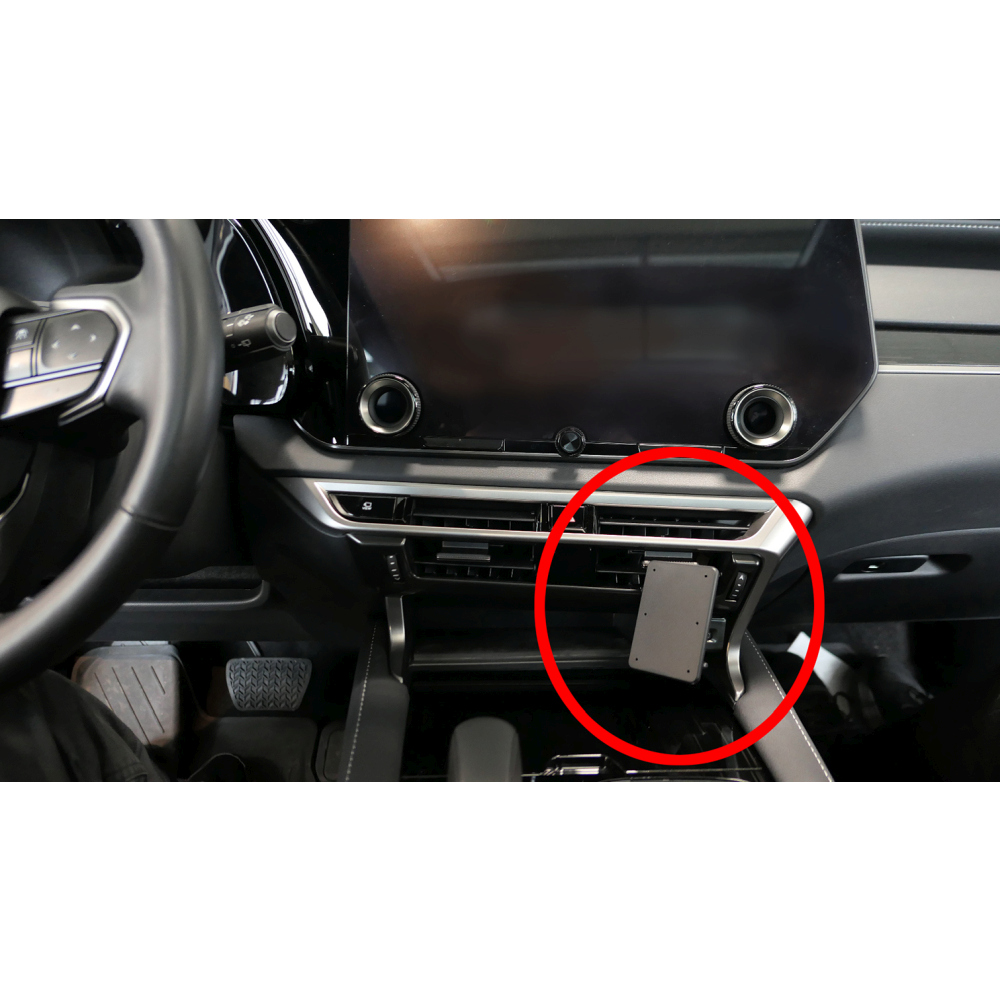 Brodit 855899 support voiture Lexus RX Series, 23- fixation à la console coudé