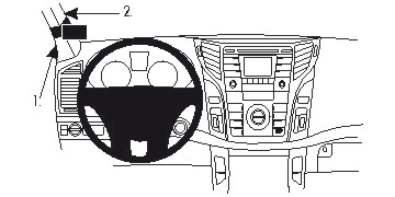 Brodit 804687 Autohalterung Hyundai i40