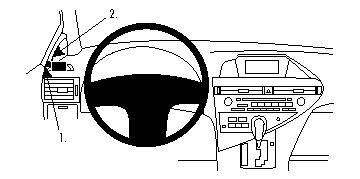 Brodit 804323 support voiture Lexus RX Series