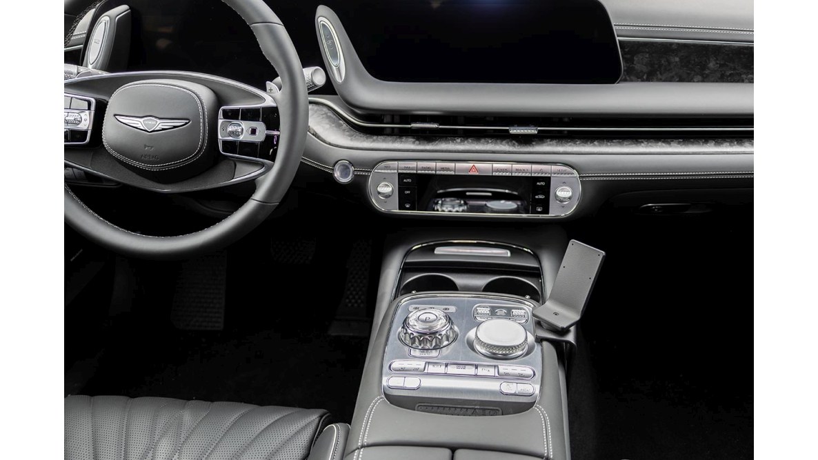 Brodit 836093 support voiture Genesis G90, 23- fixation console centre