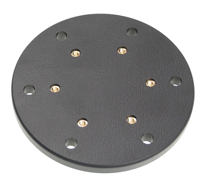 Brodit 215597 Plaque de Fixation 100mm Ø
