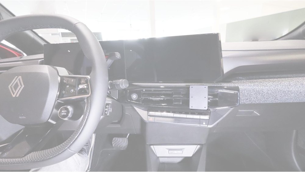 Brodit 856296 support voiture Renault Clio VI, 27- fixation à la console coudé