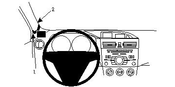 Brodit 804353 Autohalterung Mazda 3