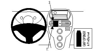 Brodit 854628 Autohalterung Citroen C-Zero