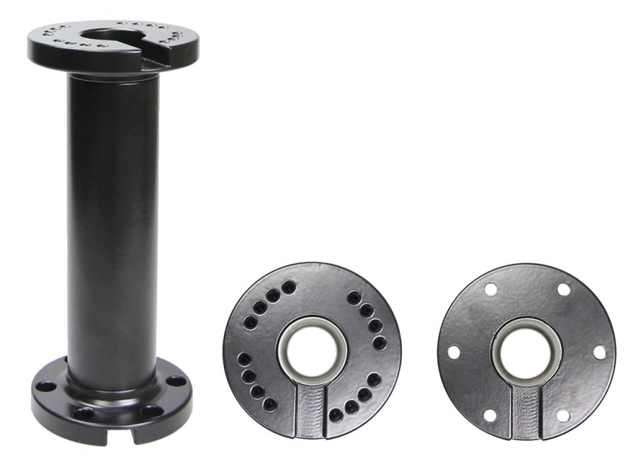 Brodit 215565 Support de socle avec passage de câbles 6"