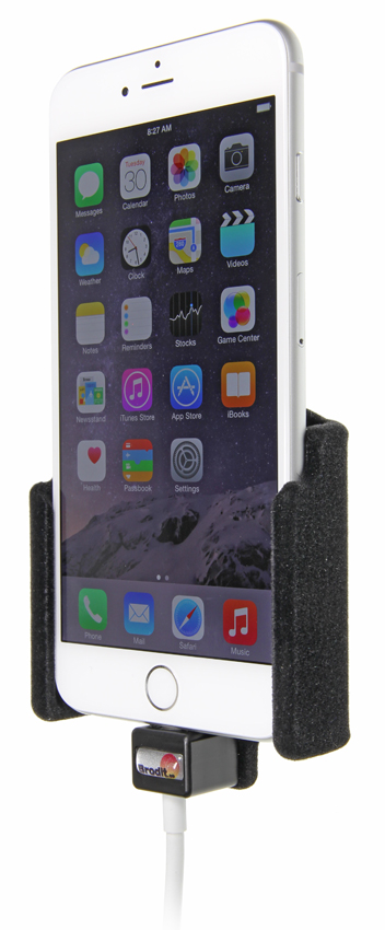 Brodit Halter mit Kabelbefestigung für iPhone 6+