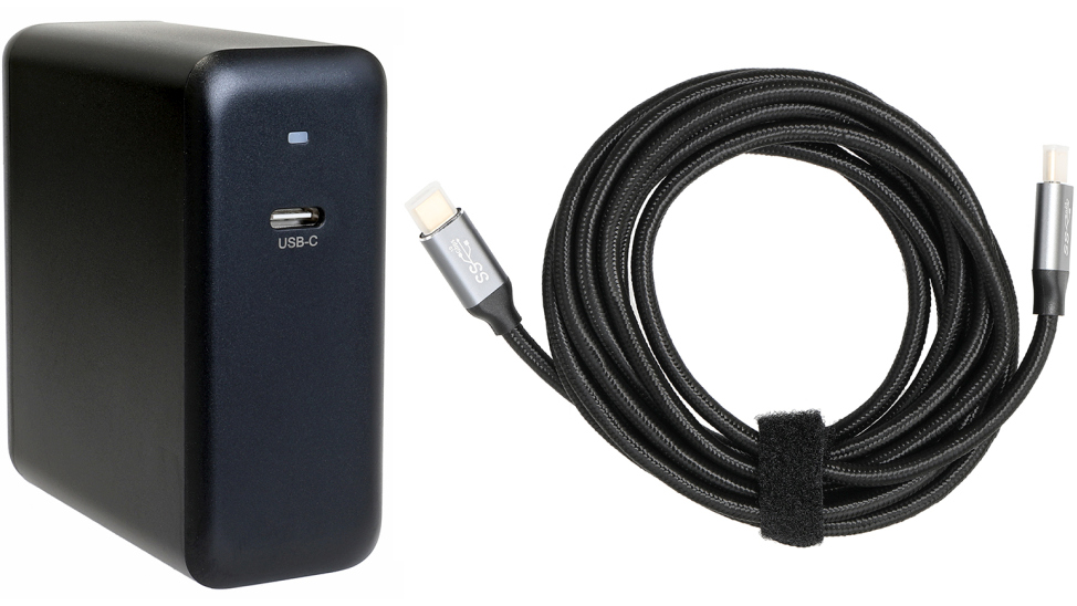 Brodit 217227 Chargeur USB-C 100 W avec câble EU 3M