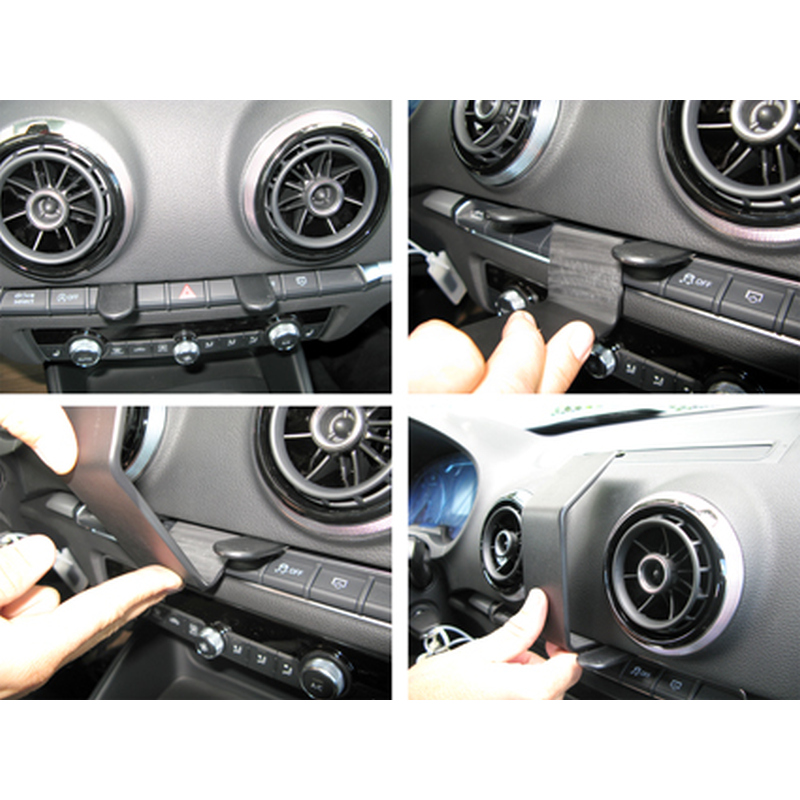 Brodit 854804 support Audi A3 annee 13-, Center mount