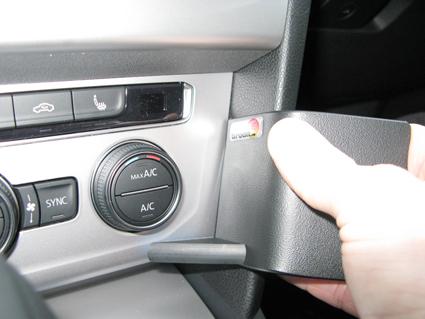 Brodit support VW Passat année 15-. Angled mount