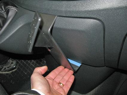Brodit 855063 support Mercedes Benz Vito année 15-, Center mount