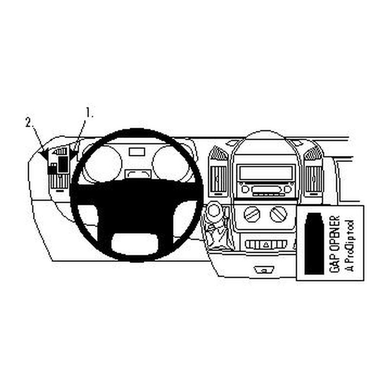 Brodit 803878 support voiture Citroen Jumper 07-