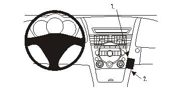 Brodit 853302 support voiture Mazda RX 8