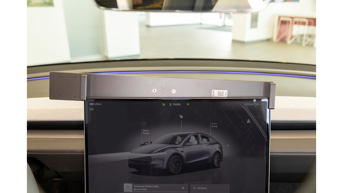 Brodit 856290 support voiture Tesla Model Y, 25½- fixation à la console