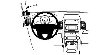 Brodit 804448 Autohalterung Kia Sorento