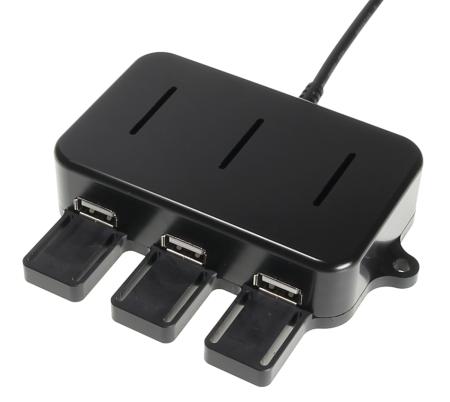 Brodit 945080 triple USB chargeur  Cig-Plug