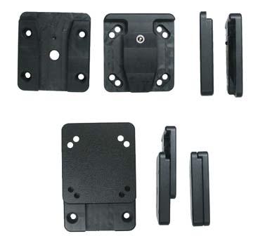 Brodit adaptateur, deux pièces, trous AMPS standar