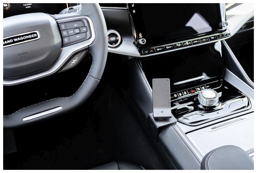 Brodit 836288 support voiture Jeep Grand Wagoneer, 26- fixation console centre