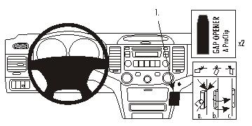 Brodit 853917 support voiture Kia Magentis
