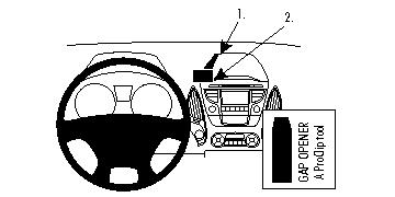 Brodit 854462 support voiture Hyundai ix35
