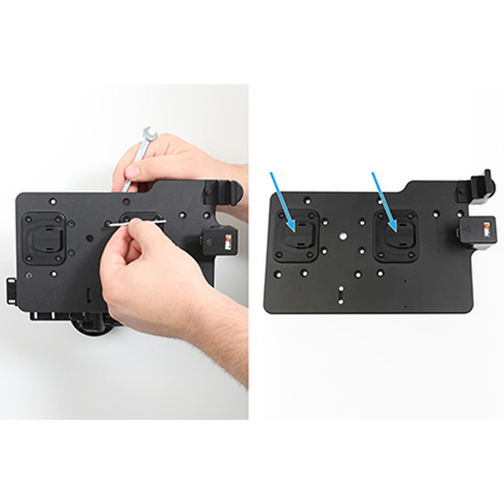 Brodit 216413 ModTek Dock mit HUB für Apple Geräte