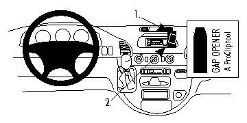 Brodit Proclip, GPS, centre