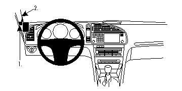Brodit 804060 support voiture Saab 9-3