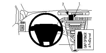 Brodit 213470 Autohalterung Toyota Prius
