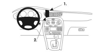 Brodit 852932 support voiture Jaguar X-Type