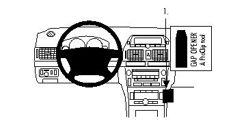 Brodit 853212 Autohalterung Toyota Avensis